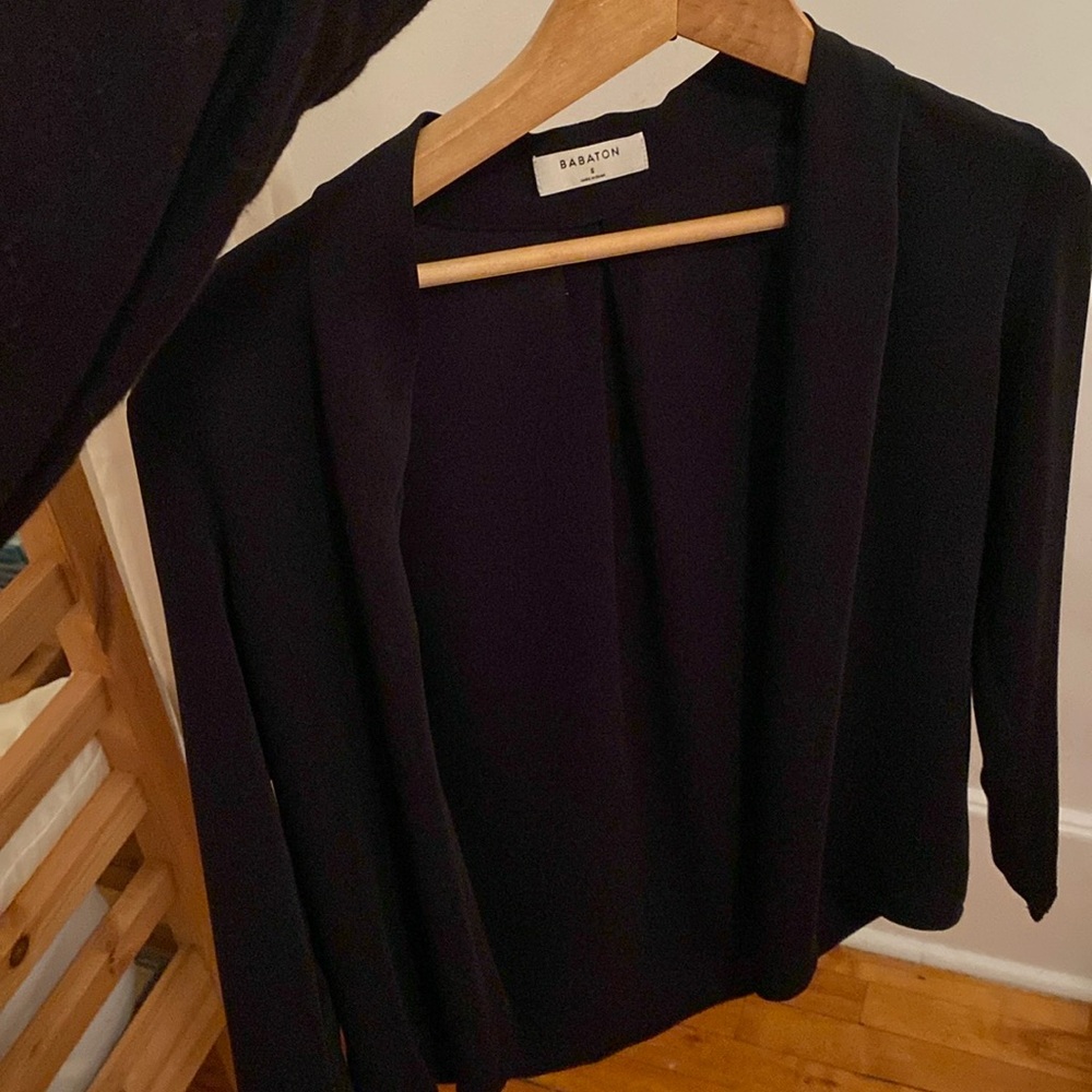 Power black blouse
